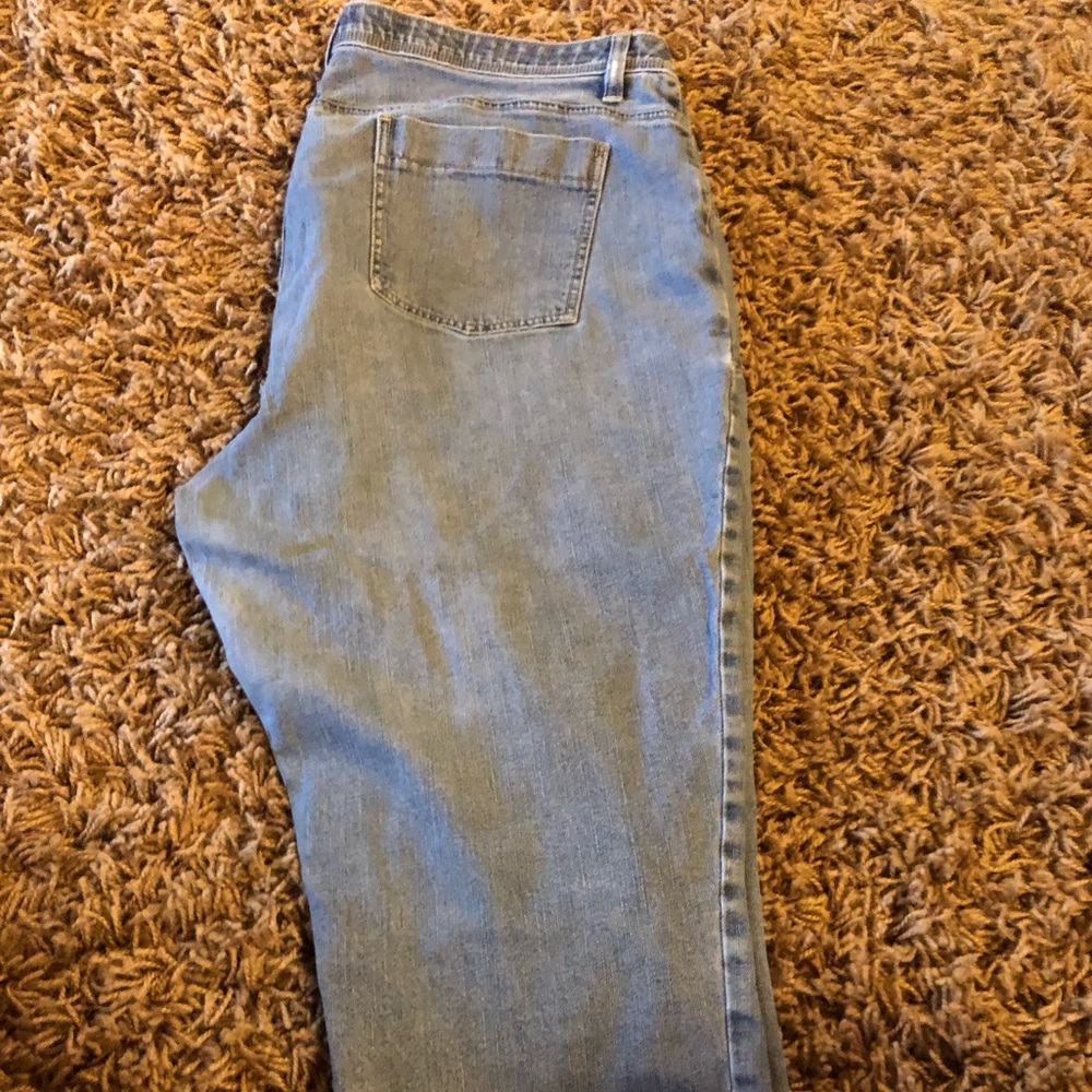 Lee denim capris size 22w